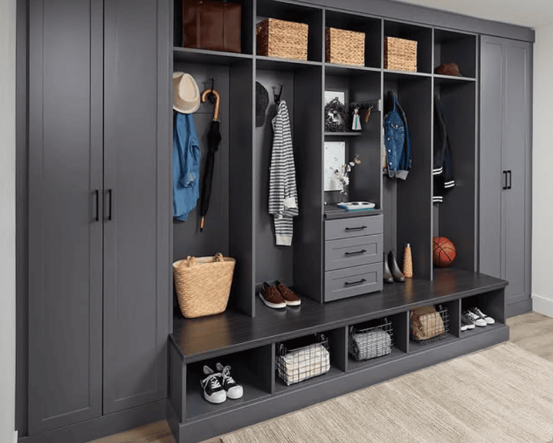 All-in-one wall storage