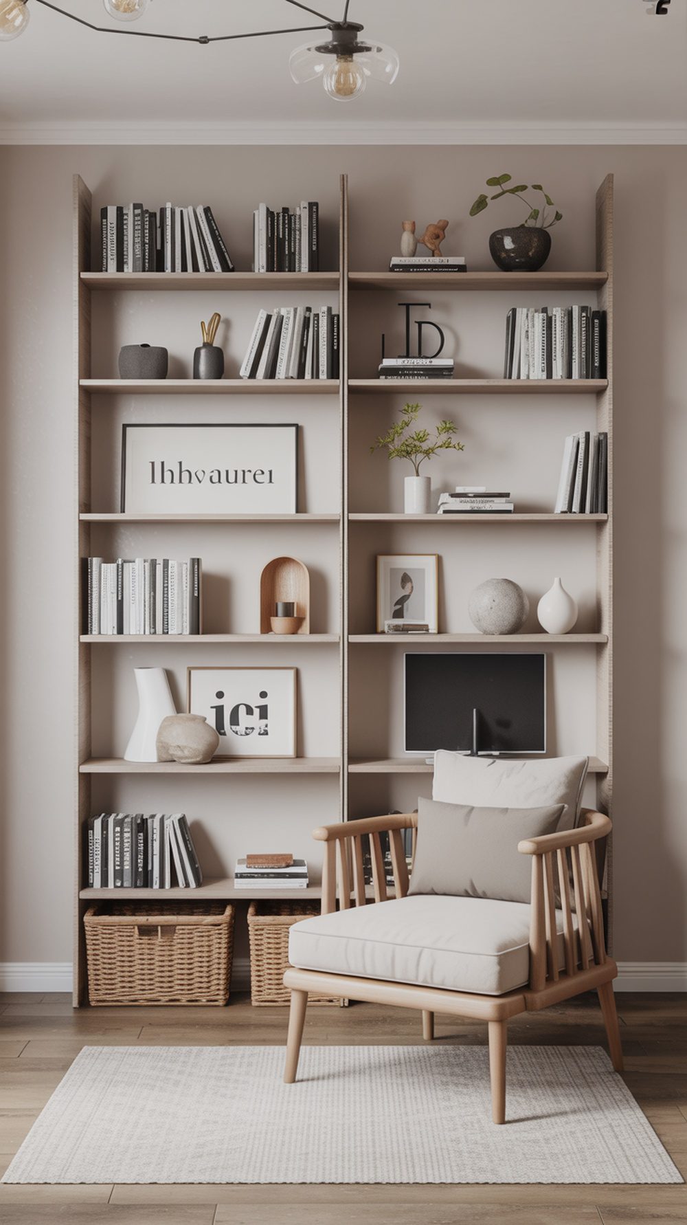 Streamlined Minimalist Shelving Concepts