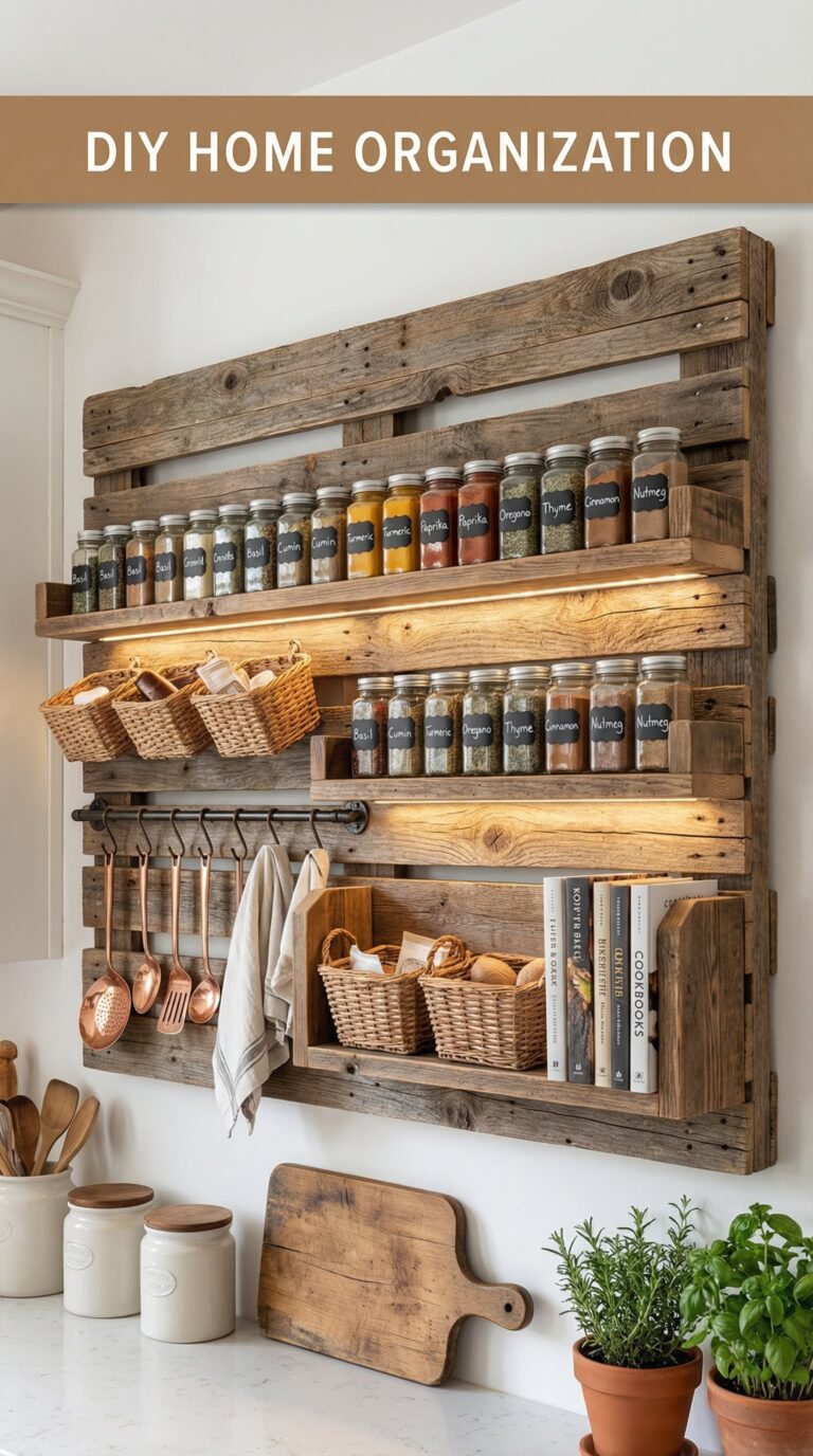 DIY Home Organization Ideas for Less Clutter
