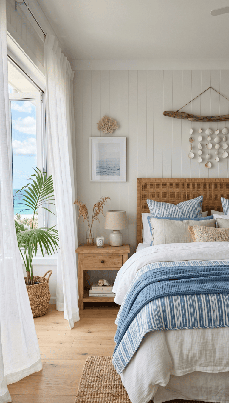 13 Coastal Summer Bedroom Ideas for a Serene Retreat