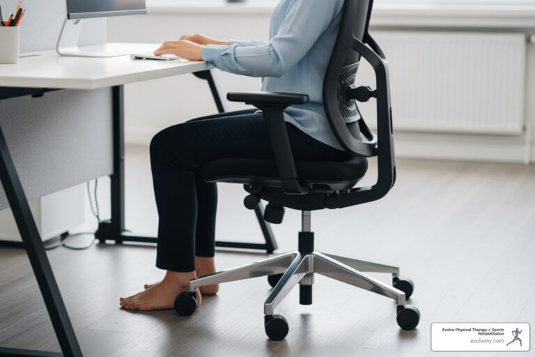 Office Desk Modifications for Plus Size Thigh Clearance