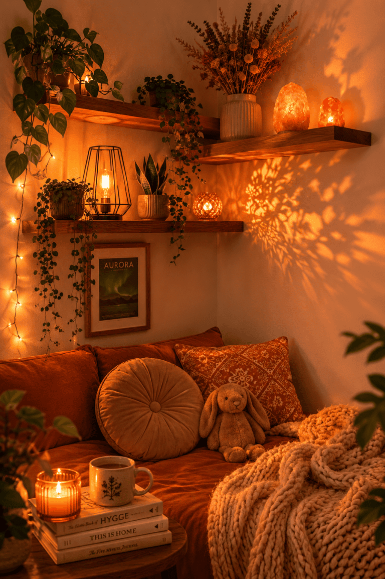 17 Fall Layered Lighting Ideas for Cozy Rentals