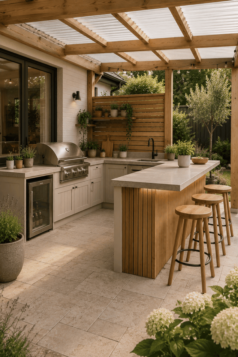 20 Outdoor Kitchen Ideas for Cooking and Dining Outside