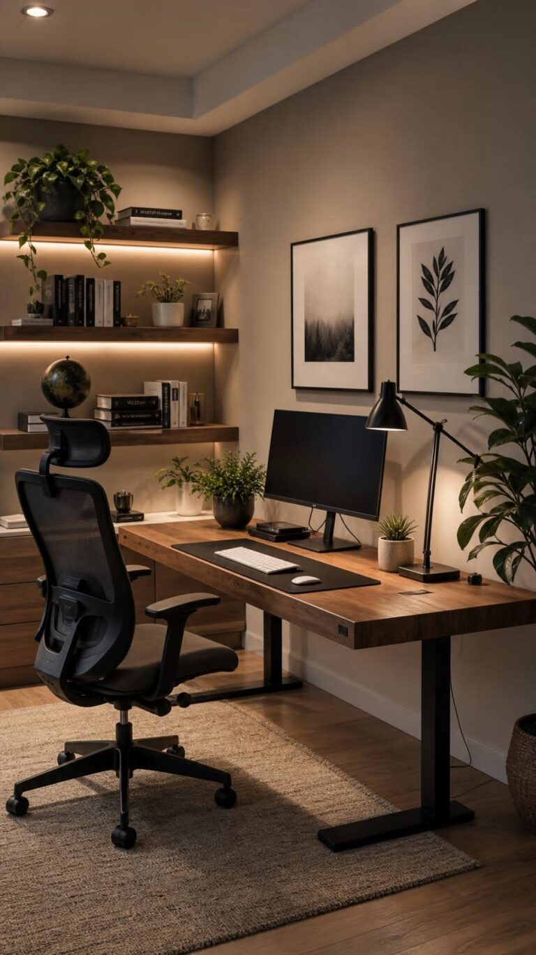 18 Home Office Lighting Solutions for Focused Work