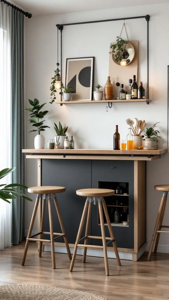 Creative DIY Foldable Bar Ideas