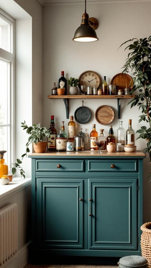 Vintage Barware for Compact Spaces