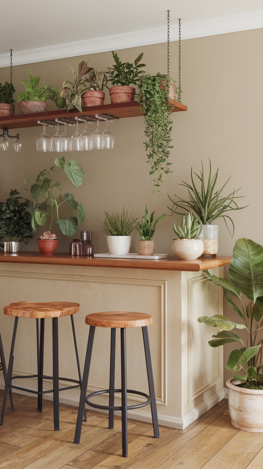 Infusing a Touch of Green with Foliage