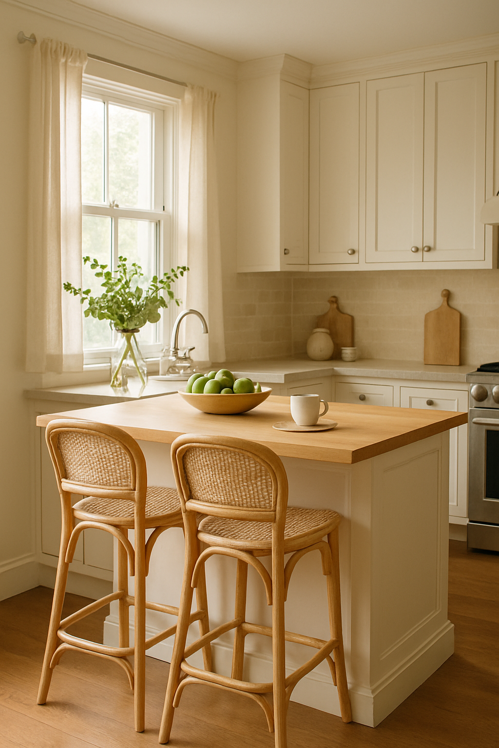 Cozy Breakfast Nook Island