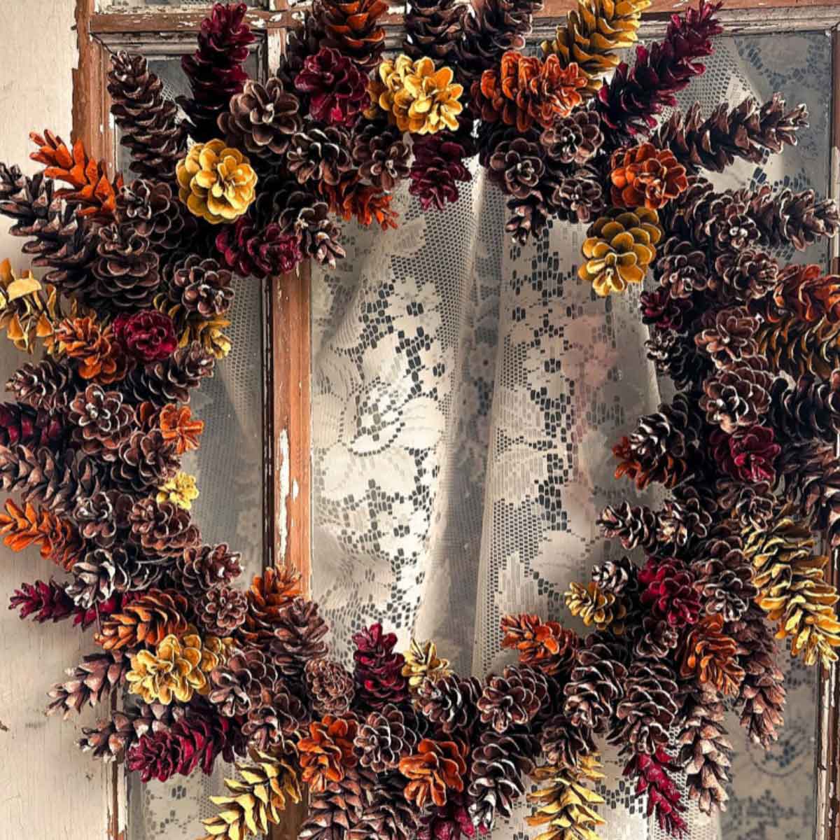 Adorable Fall Wreath Design