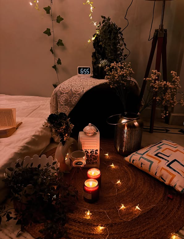 Cozy Candlelit Winter Retreat