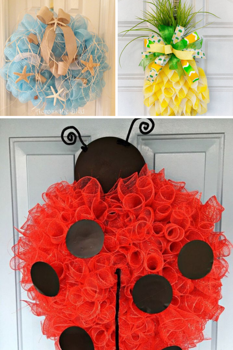 35 Creative Deco Mesh Ideas from Dollar Tree