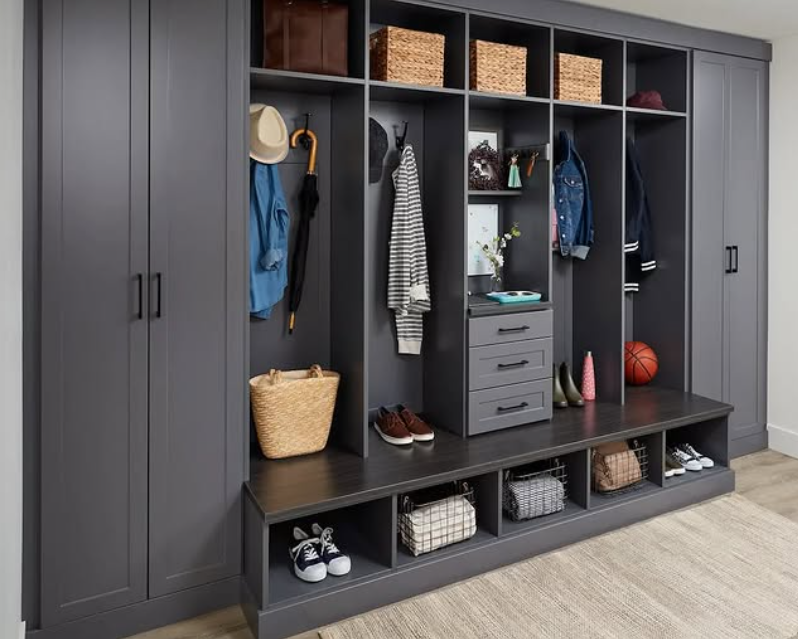 All-in-one wall storage
