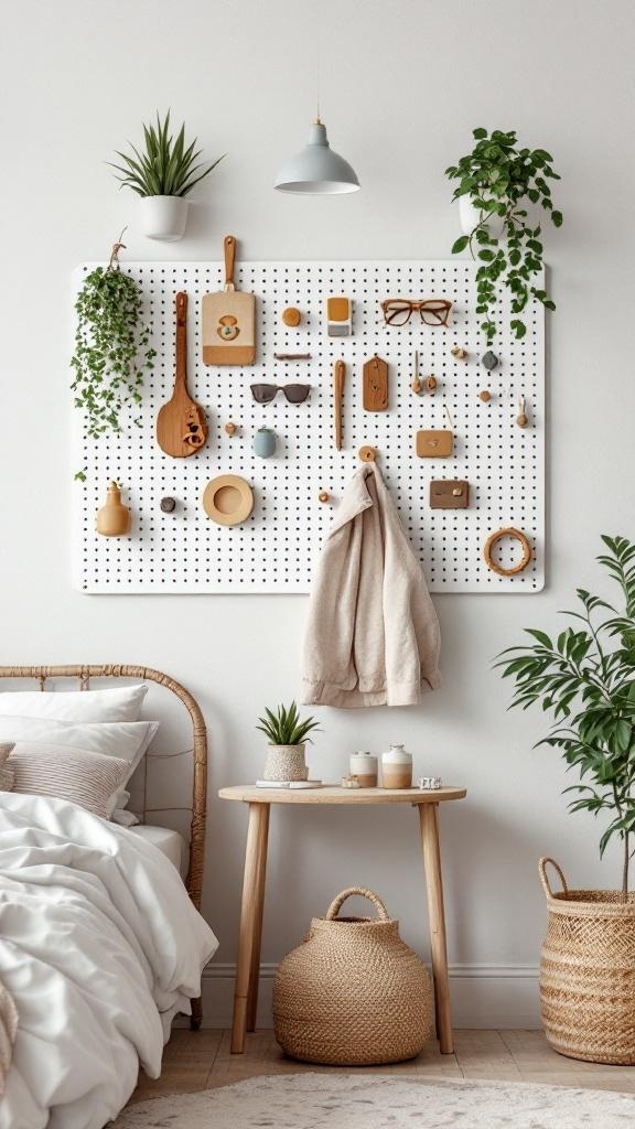 Pegboards for accessories