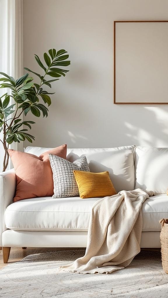 Accessorizing with Throw Pillows and Blankets