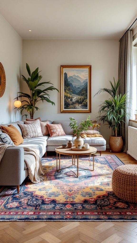 Using Area Rugs to Define Spaces