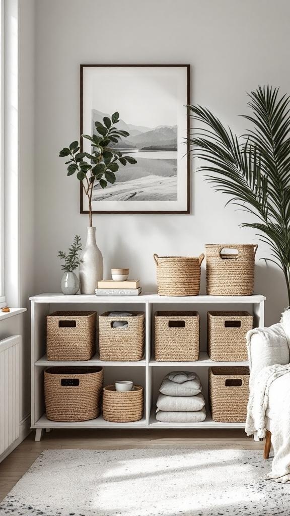 Decorative Storage Solutions for Clutter