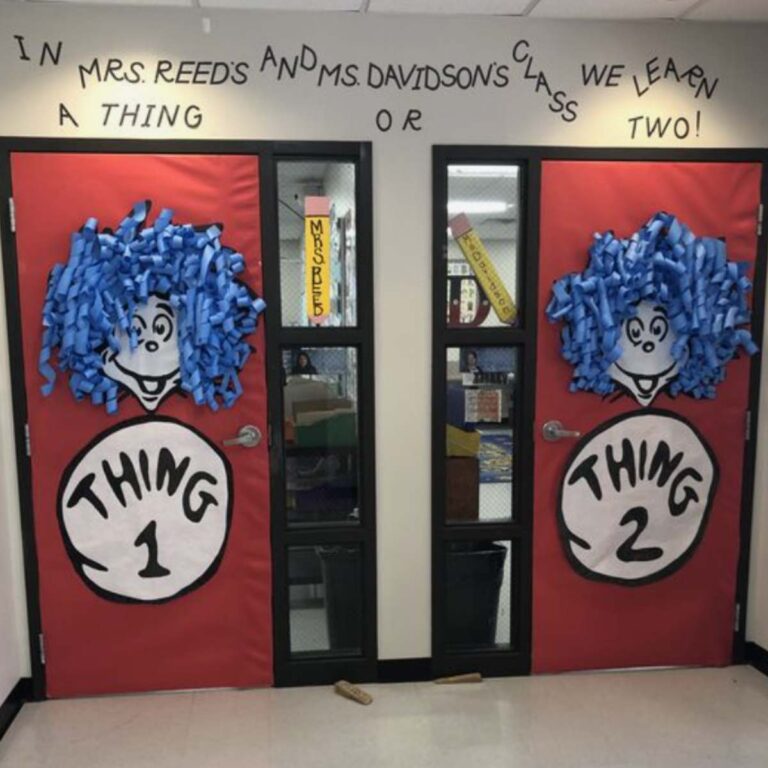 37 Creative Dr. Seuss Classroom Door Ideas