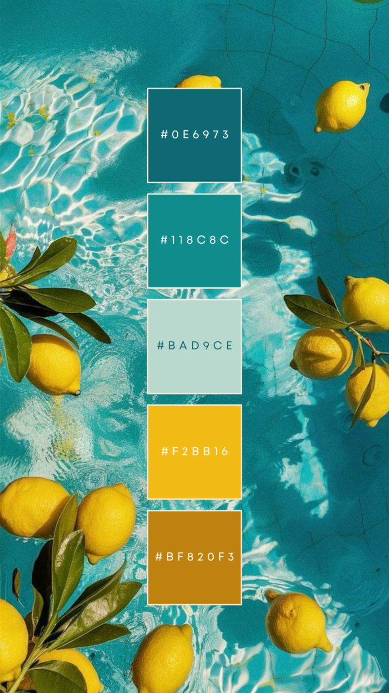 23 Summer Travel Color Palettes for Coastal Style