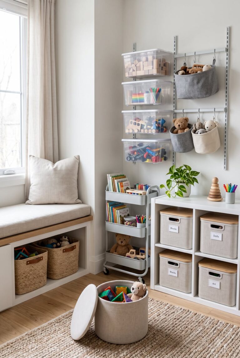 26 Toy Storage Ideas for Tidy, Functional Playrooms