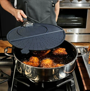 Outdoor Kitchen Grease Shield for Formal Attire